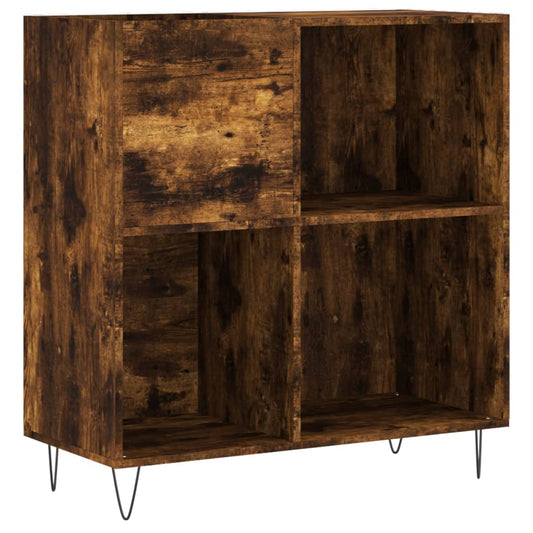 Record Cabinet | Smoked oak | Engineered wood, Iron | Large