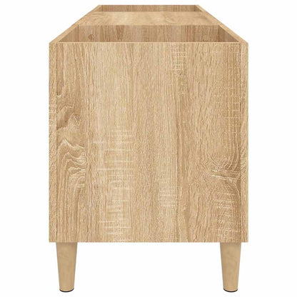 Record Cabinet Sonoma Oak 121x38x48 cm Engineered Wood