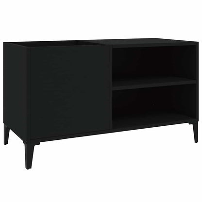 Record Cabinet | Black | Engineered wood, metal | Medium | Record Cabinet