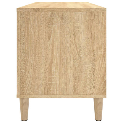 Record Cabinet | Sonoma oak | Engineered wood | Medium | Record Cabinet
