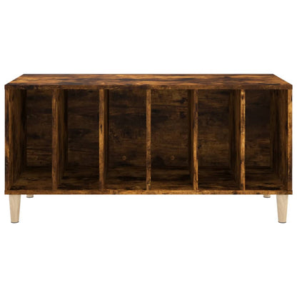 Record Cabinet | Smoked Oak | Engineered Wood | Medium | Record Cabinet