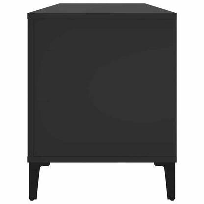 Record Cabinet | Black | Engineered wood, metal | Medium | Record Cabinet