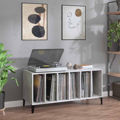 Record Cabinet | Concrete grey | Engineered wood, metal | Record Cabinet