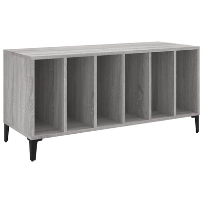 Record Cabinet | Grey sonoma | Engineered wood, metal | 100 x 38 x 48 cm