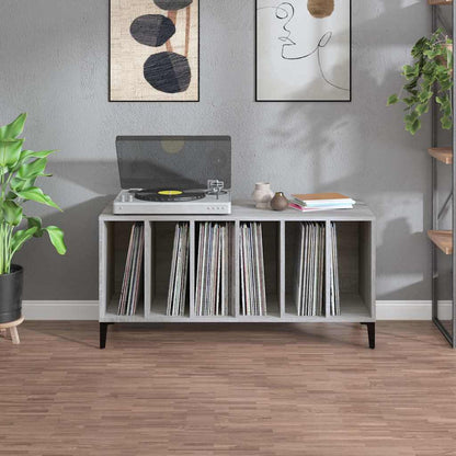 Record Cabinet | Grey sonoma | Engineered wood, metal | 100 x 38 x 48 cm