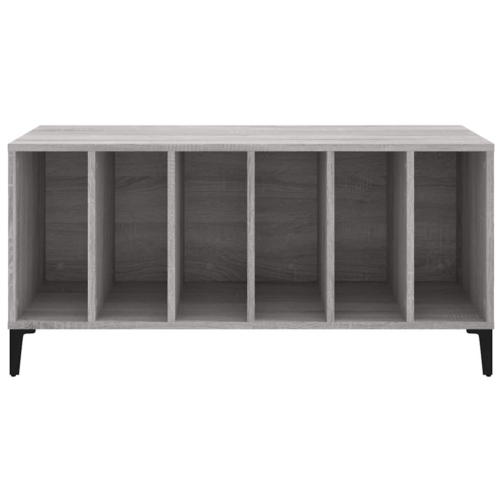 Record Cabinet | Grey sonoma | Engineered wood, metal | 100 x 38 x 48 cm