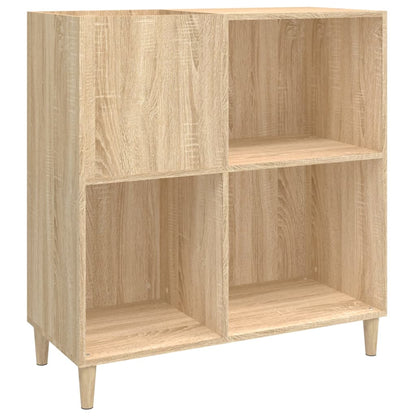 Record Cabinet Sonoma Oak 84,5x38x89 cm Engineered Wood