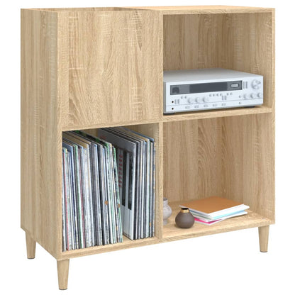 Record Cabinet Sonoma Oak 84,5x38x89 cm Engineered Wood