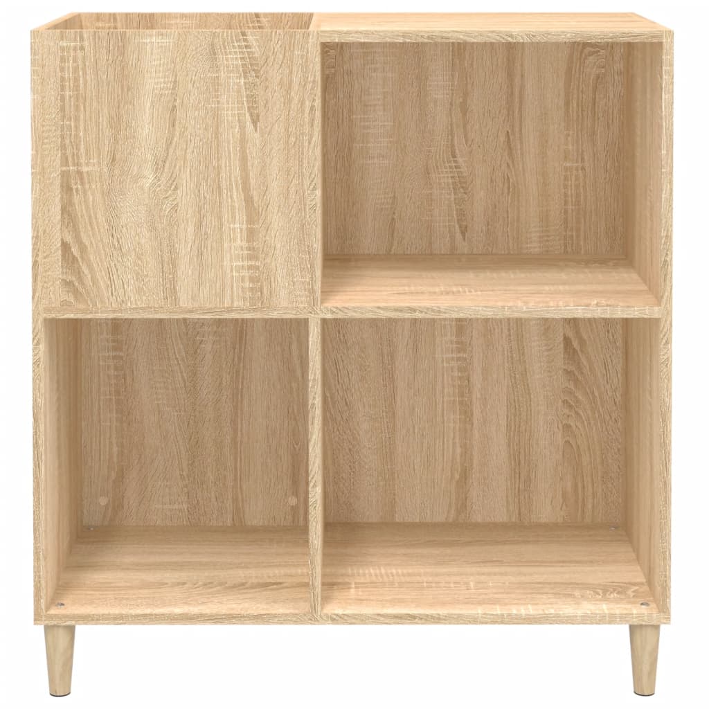 Record Cabinet Sonoma Oak 84,5x38x89 cm Engineered Wood