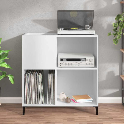 Record Cabinet | White | Engineered wood, metal | Medium