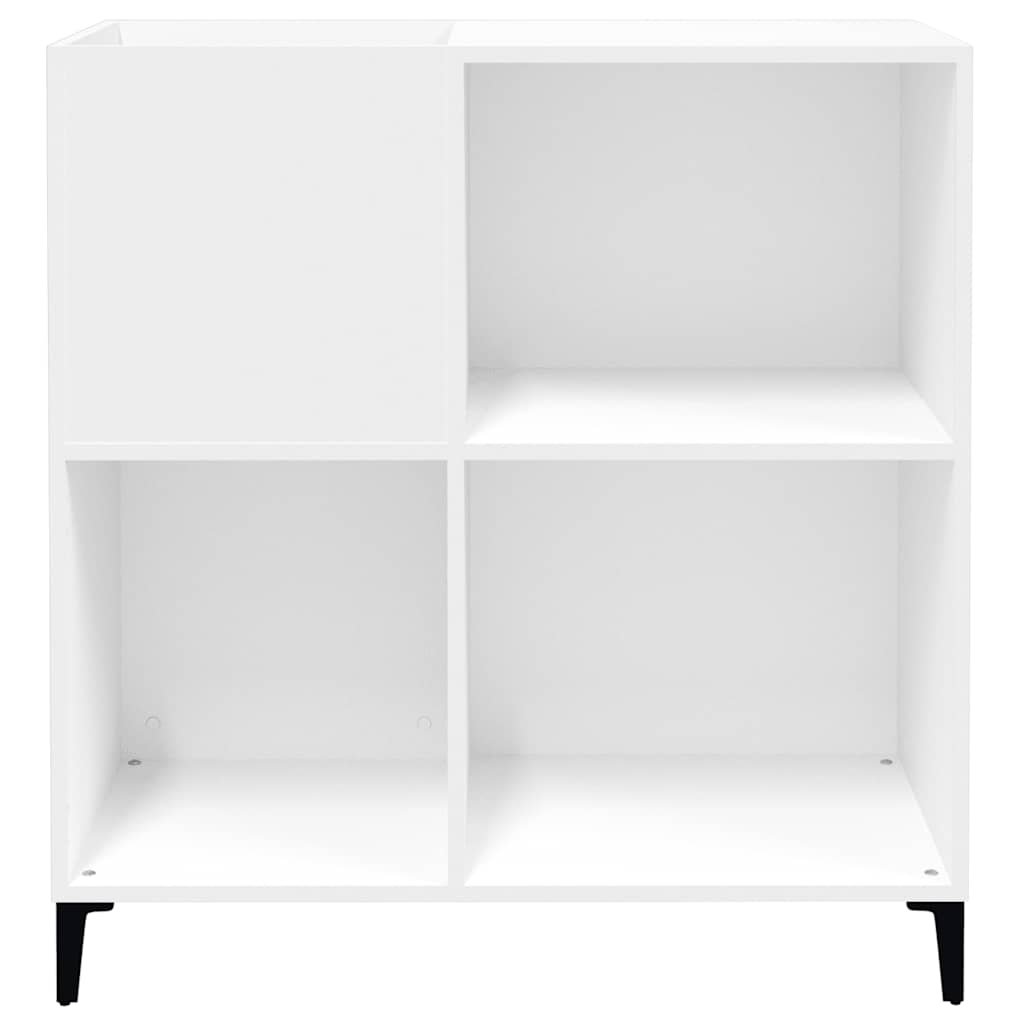 Record Cabinet | White | Engineered wood, metal | Medium