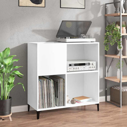 Record Cabinet | White | Engineered wood, metal | Medium