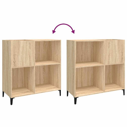 Record Cabinet | Sonoma oak | Engineered wood, metal | 84.5 x 38 x 89 cm
