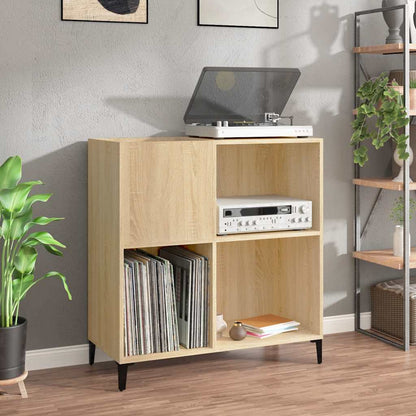 Record Cabinet | Sonoma oak | Engineered wood, metal | 84.5 x 38 x 89 cm