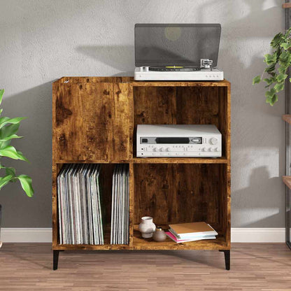 Record Cabinet | Smoked oak | Engineered wood, metal | Medium