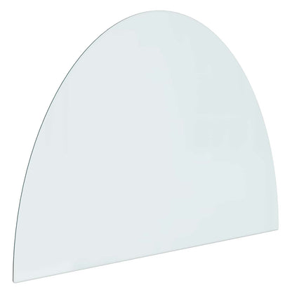 Fireplace Glass Plate Transparent 800 x 600 mm Glass