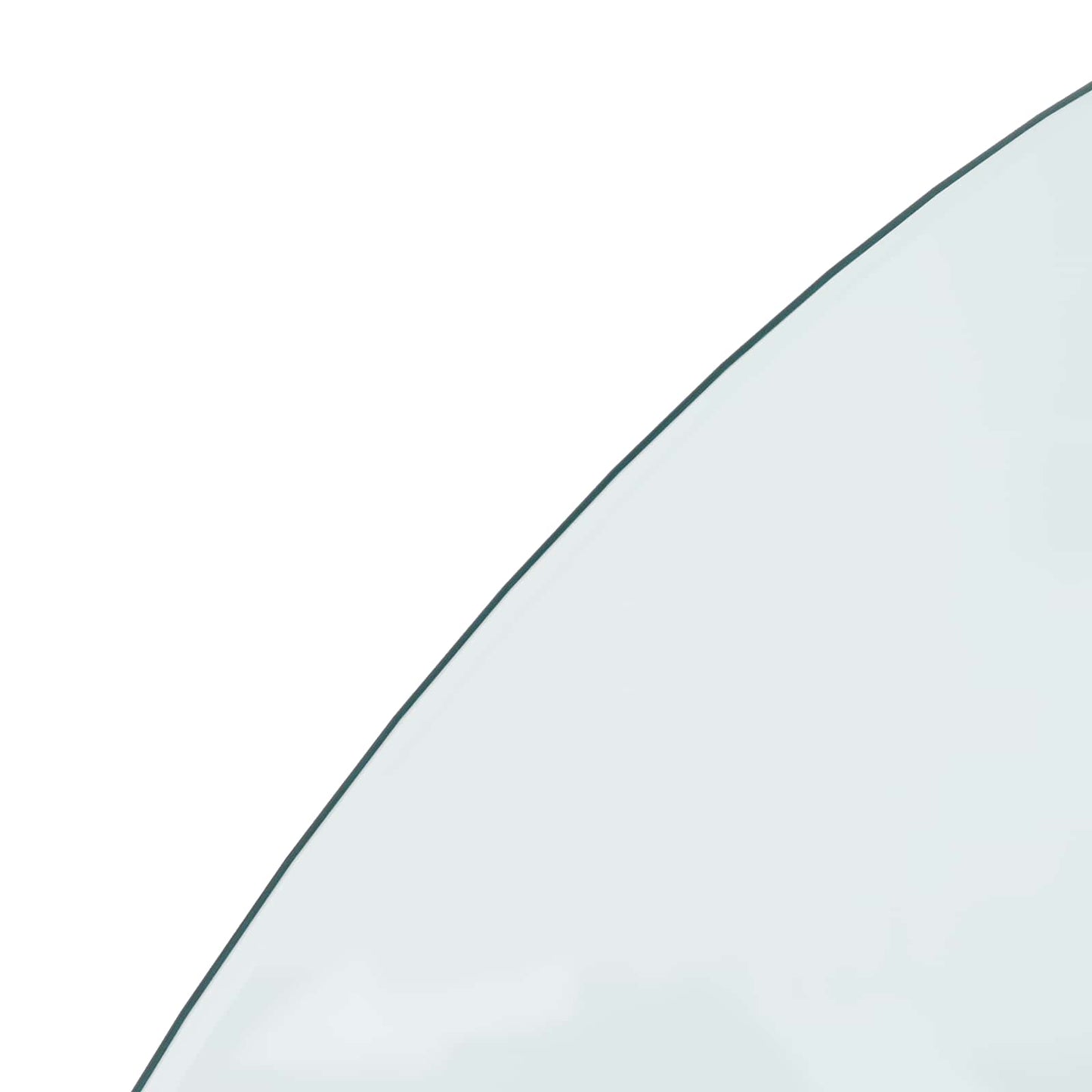 Fireplace Glass Plate Transparent 1200 x 500 mm Glass
