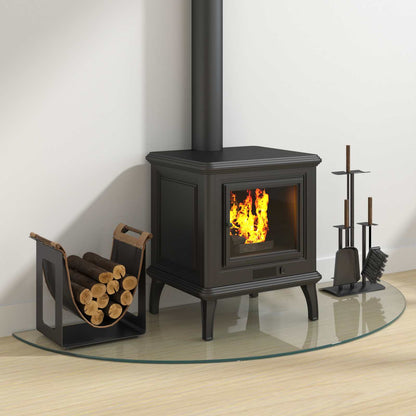 Fireplace Glass Plate Transparent 1200 x 500 mm Glass