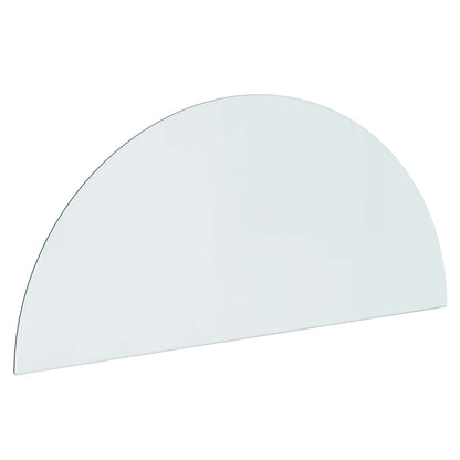 Fireplace Glass Plate Transparent 1200 x 500 mm Glass