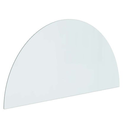 Fireplace Glass Plate Transparent 1200 x 600 mm Glass