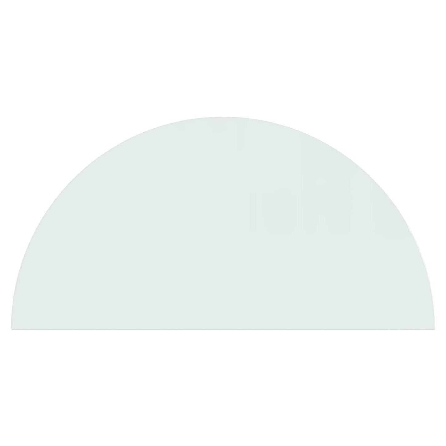 Fireplace Glass Plate Transparent 1200 x 600 mm Glass