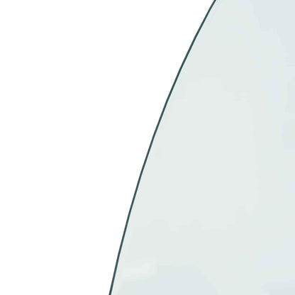 Fireplace Glass Plate Transparent 800 x 600 mm Glass