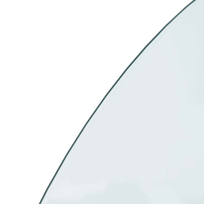 Fireplace Glass Plate Transparent 1200 x 600 mm Glass