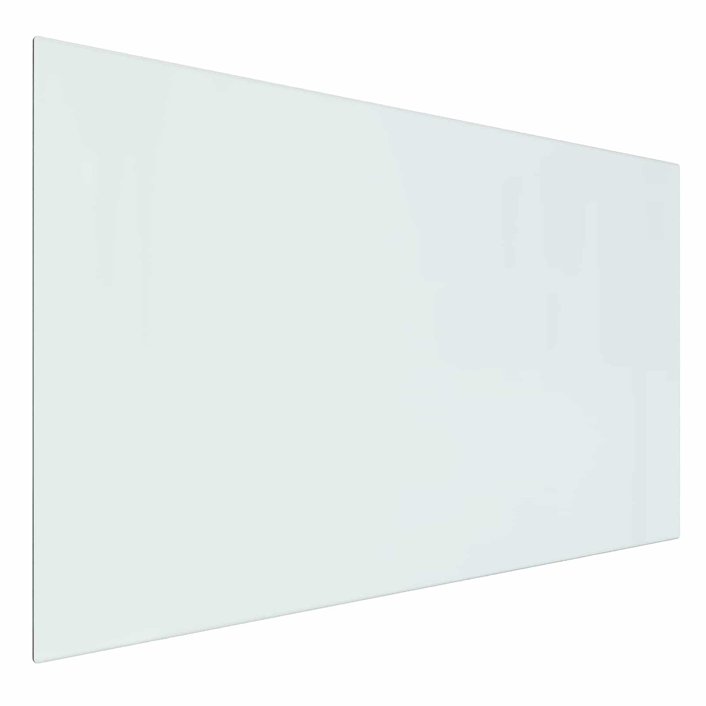 Fireplace Glass Plate Transparent 100 x 60 cm Glass