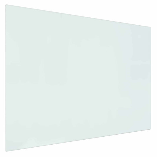 Fireplace Glass Plate Transparent 80 x 60 cm Glass