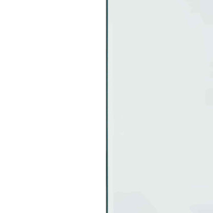Fireplace Glass Plate Transparent 100 x 60 cm Glass