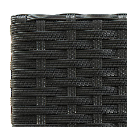 Garden Bar Set | Black | Poly Rattan | 5 Piece |  Durable