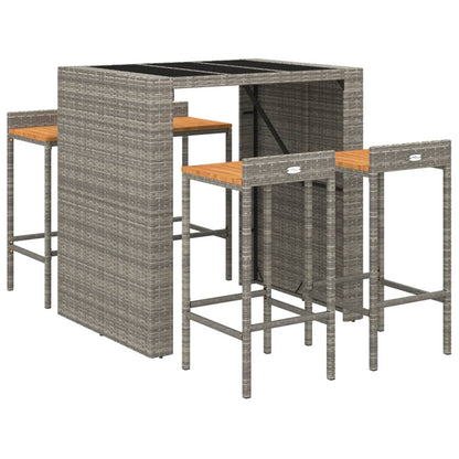 Garden Bar Set | Grey, Black