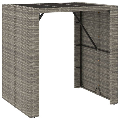 Garden Bar Set | Grey, Black