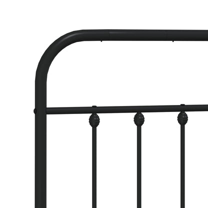 Bed Frame | Black | Bed Frame | Metal Bed Frame | Double Bed | Black Bed