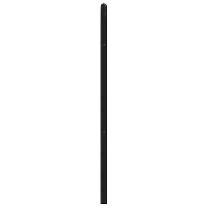 Metal Replace Headboard Black 180 cm