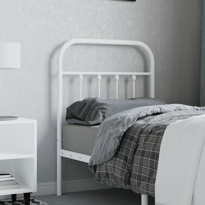 Metal Replace Headboard White 75 cm