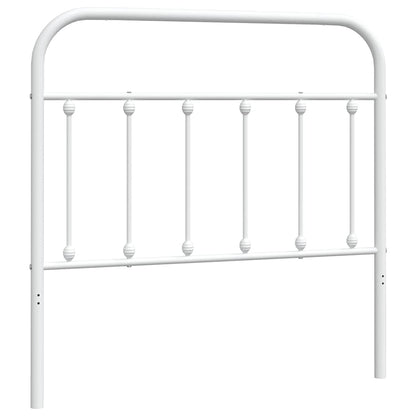 Metal Replace Headboard White 100 cm