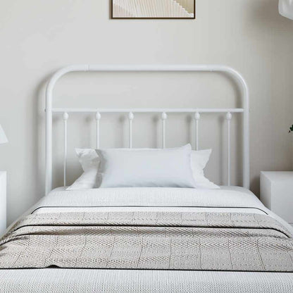 Metal Replace Headboard White 100 cm