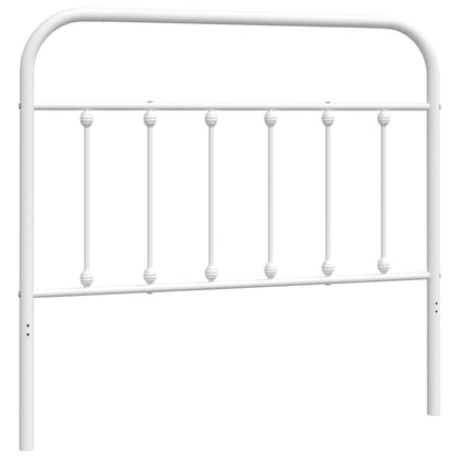 Metal Replace Headboard White 107 cm
