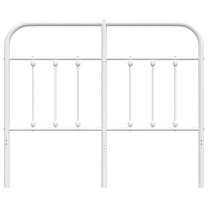 Metal Replace Headboard White 120 cm