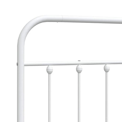 Metal Replace Headboard White 120 cm