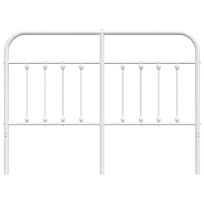 Metal Replace Headboard White 135 cm