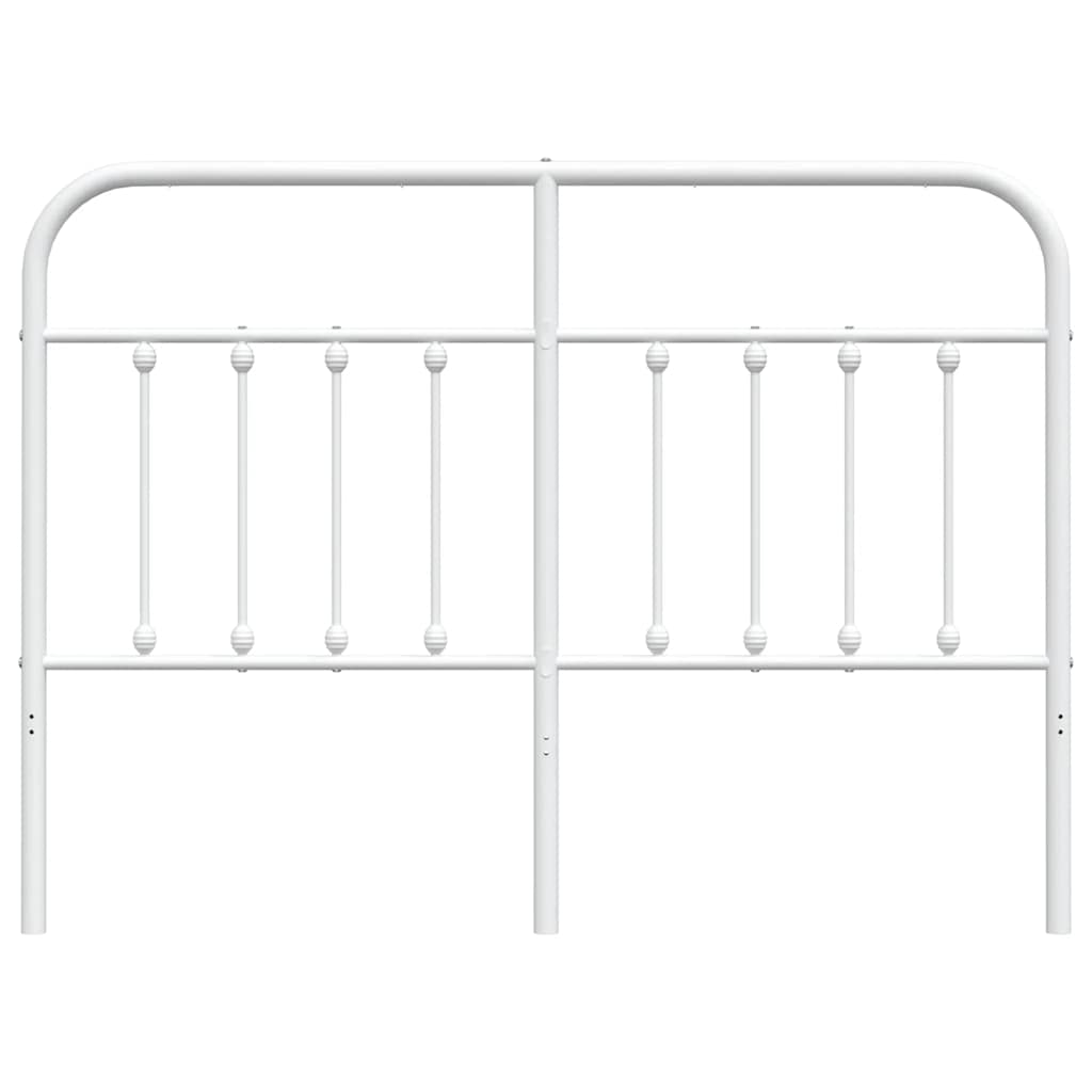 Metal Replace Headboard White 150 cm