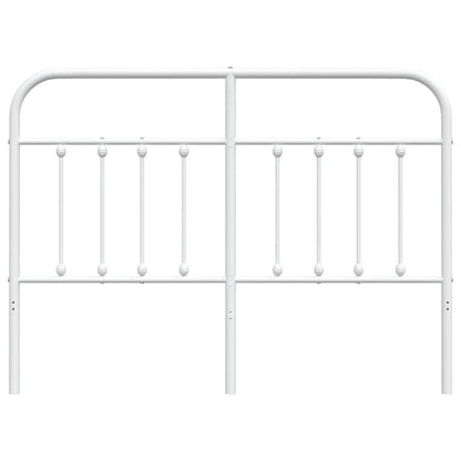 Metal Replace Headboard White 150 cm