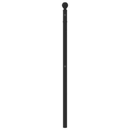 Metal Replace Headboard Black 107 cm