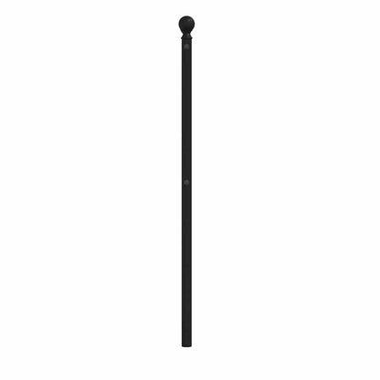 Headboard | Black | Steel | Double Bed | Durable | Black Headboard