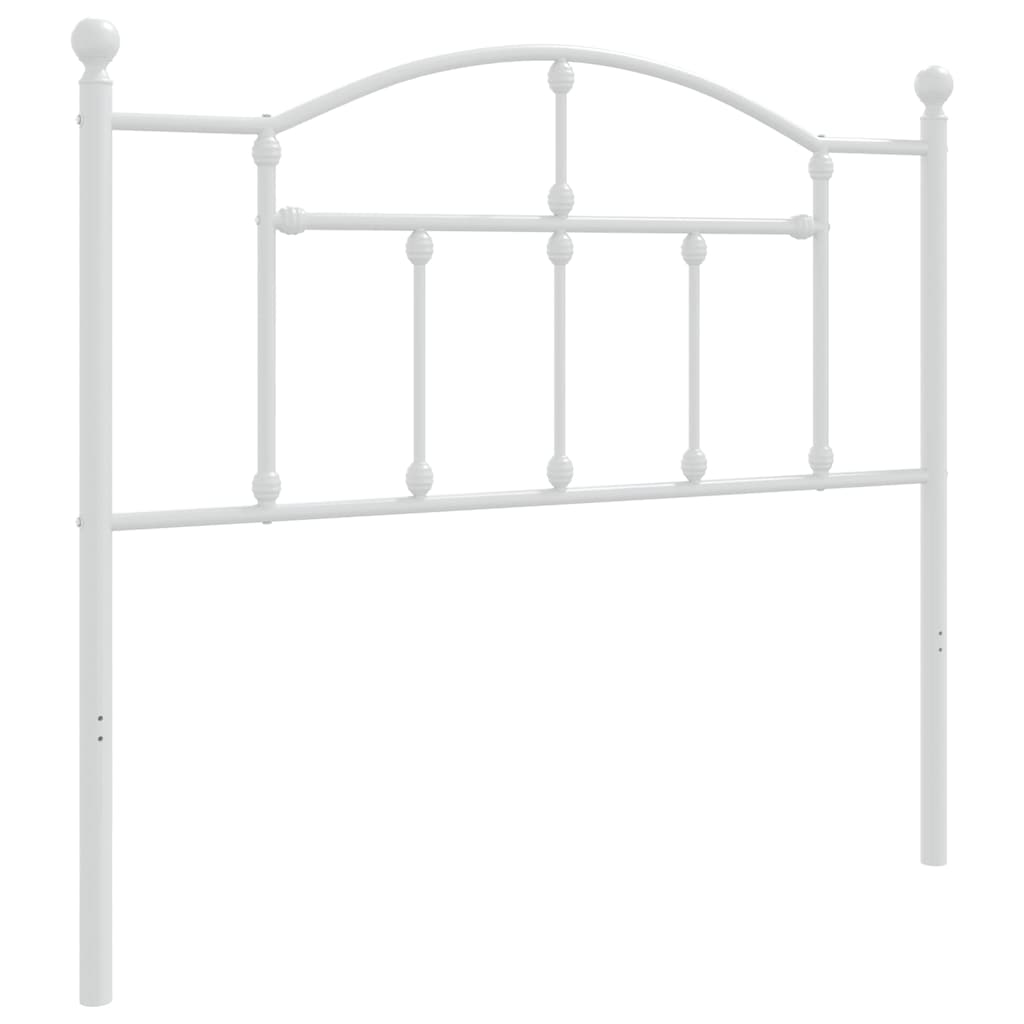 Metal Replace Headboard White 100 cm