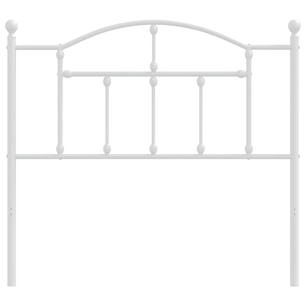 Metal Replace Headboard White 100 cm