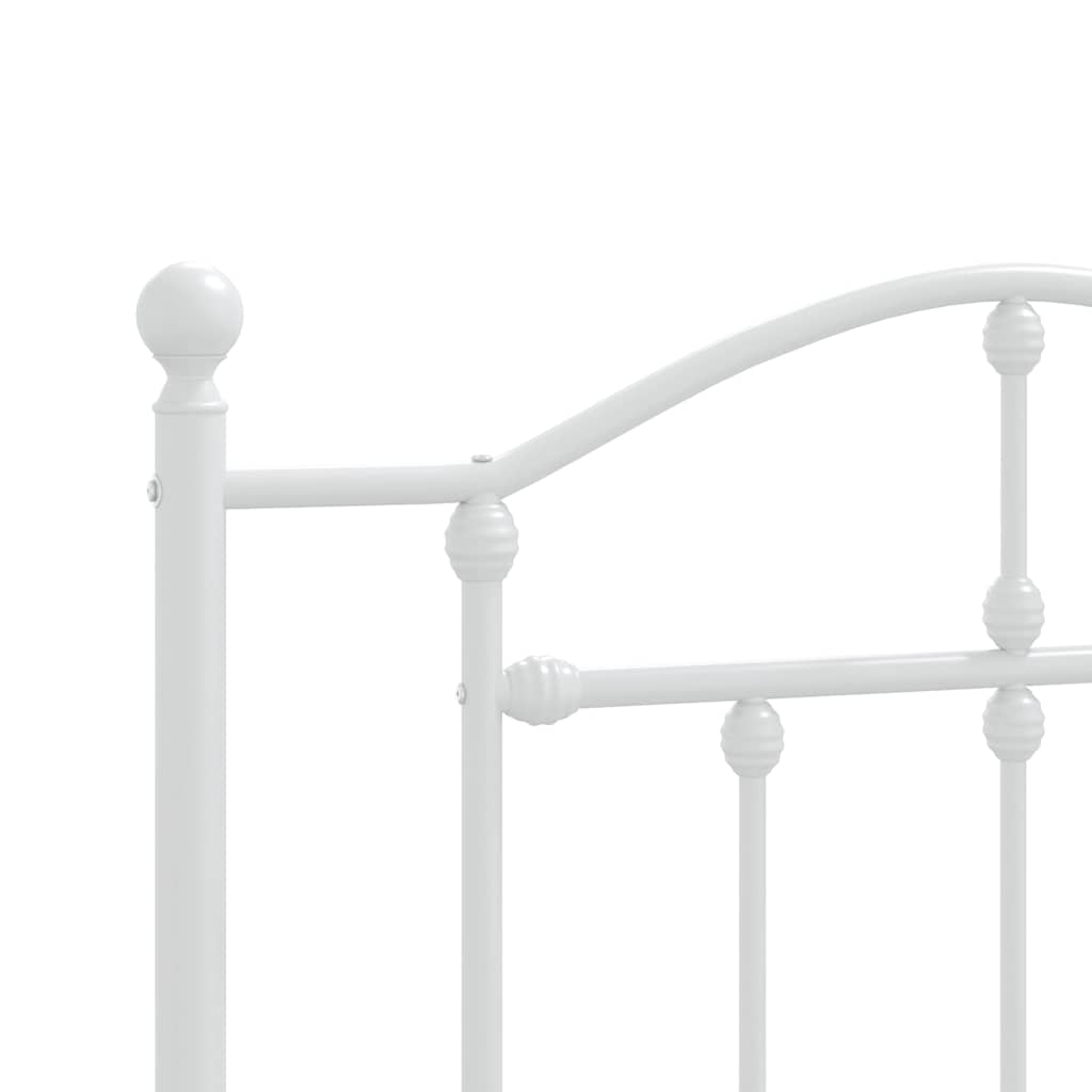 Metal Replace Headboard White 100 cm
