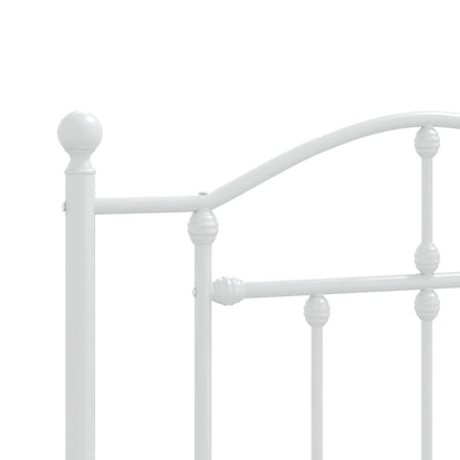 Metal Replace Headboard White 100 cm